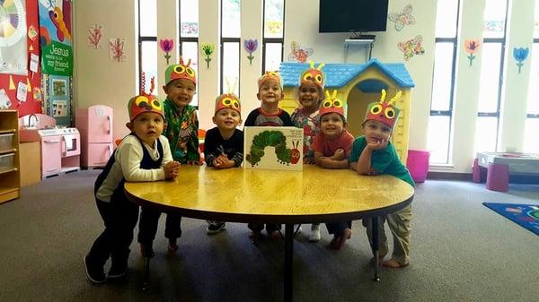 Look how many hungry caterpillars we found!