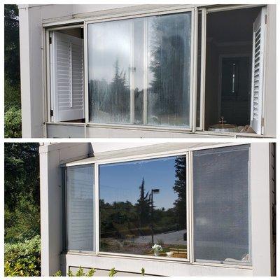 Replaced failed Insulated glass unit