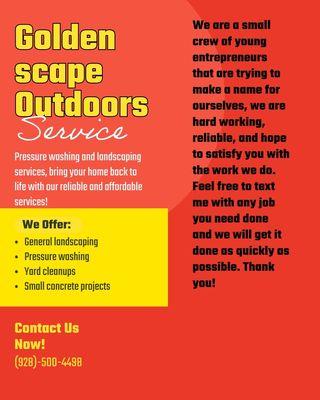 Golden Scapes Outdoors