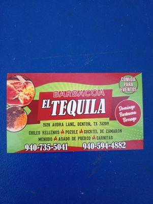 Barbacoa el tequila