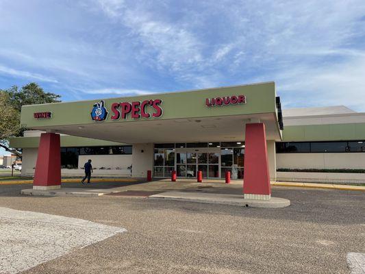 A Luby's turned Spec's. Well I'll be damned! "Yeah, I'll take the chopped steak with a side of Crown please."