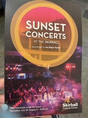 Sunset Concerts at The Skirball