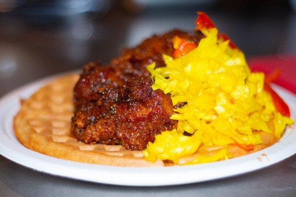 Chicken and waffles FTW!