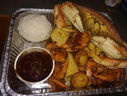 Dungeness Crab Boil