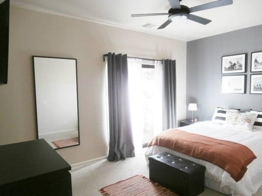 One of Two Master Bedrooms