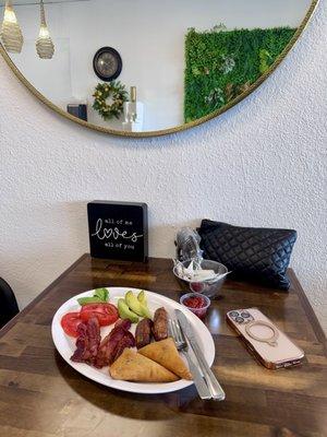 This was absolutely delicious! This was a very low calorie intake meal that tasted really good and was made from scratch!