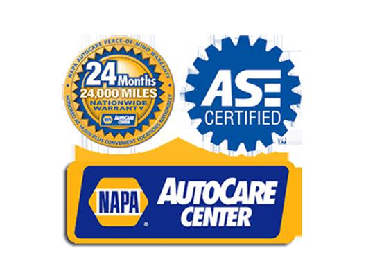 NAPA AutoCare Center in Buford. 24 Months, 24,000 Miles Nationwide Warranty!