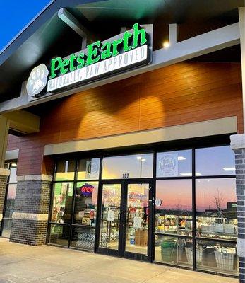 I managed to get a nice sunset in the reflection.