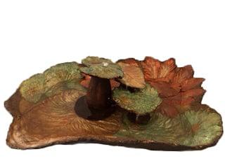 Triple Ikebana Fountain with Mica Powders