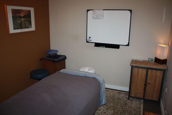 My treatment space is clean, professional, and safe.