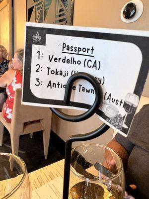 Sweet "passport" flight