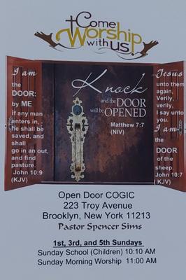 Open Door Church Of God In Christ