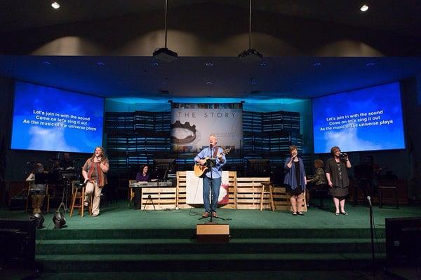 Worship at Wright.