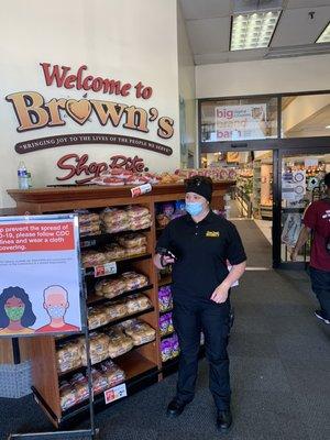 Customer Service security specialist.