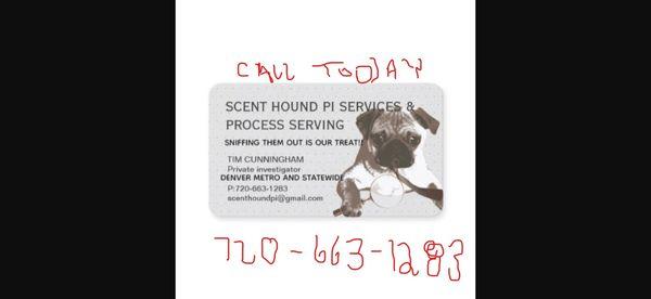 Scent Hound Pi Services & Process Serving