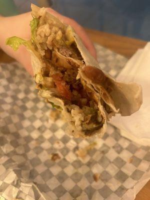 Beef Steak Burrito - Regular