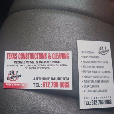 Texas Constructions & Cleaning