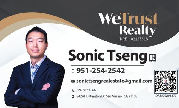 Sonic Tseng Real Estate
