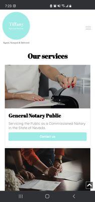 Tiffany & Company Signature Services