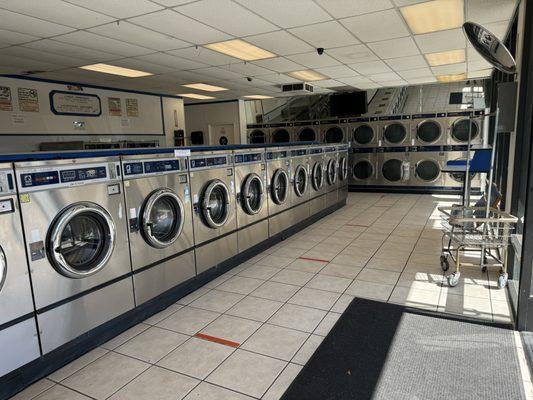 Do all your loads at once with high capacity machines