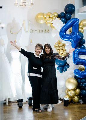 Here's to 45 years! Congratulations