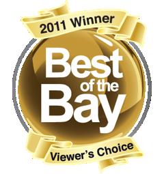 Awarded best of bay 2011!