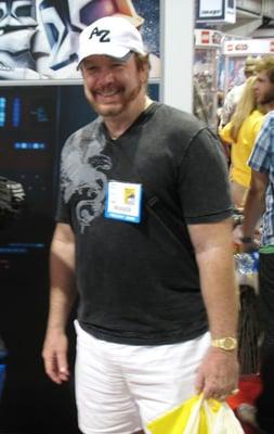 Michael at the San Diego Comic-Con