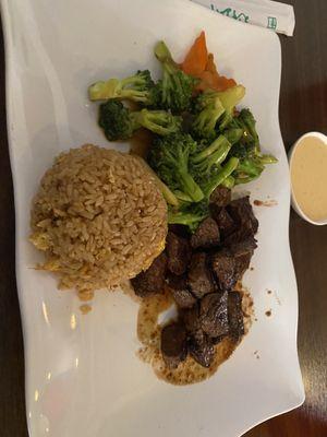 Hibachi Steak Dinner
