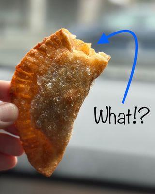 Beef Empanada (They promised me without potatoes!!)