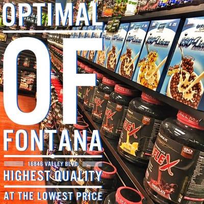 We have everything from pills and powders down to workout gloves and jump ropes be sure to stop in and check us out!!