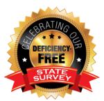 The Indiana Health Care Association congratulates The Waters of New Castle staff on achieving a perfect state annual survey!