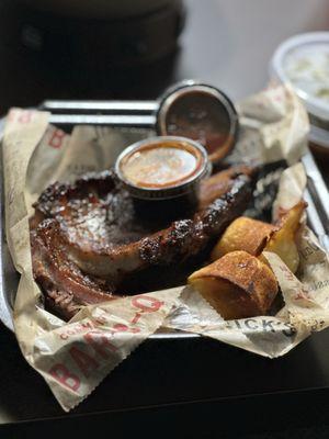 Supposed to be Baby-back ribs. }:{