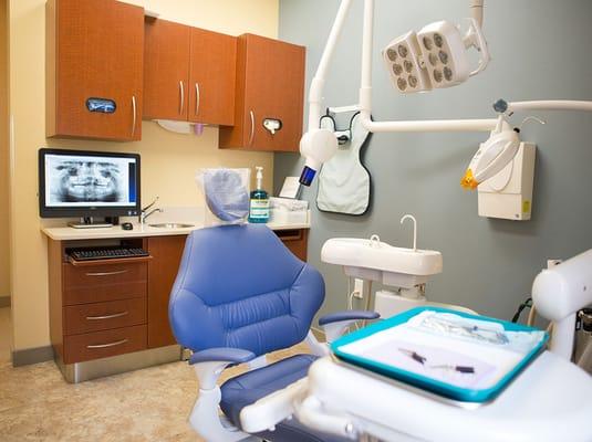 State of the art treatment room.