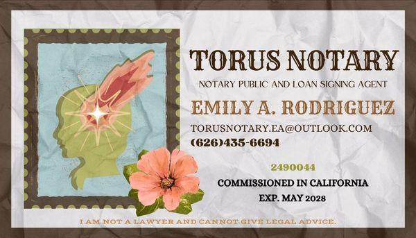 Torus Notary