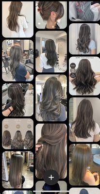 The references I showed them