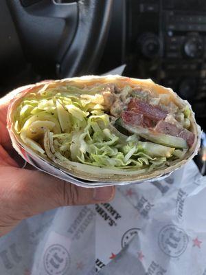 Tuna Club on a wrap