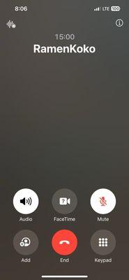 Forgot and left me on hold for over 15 minutes...