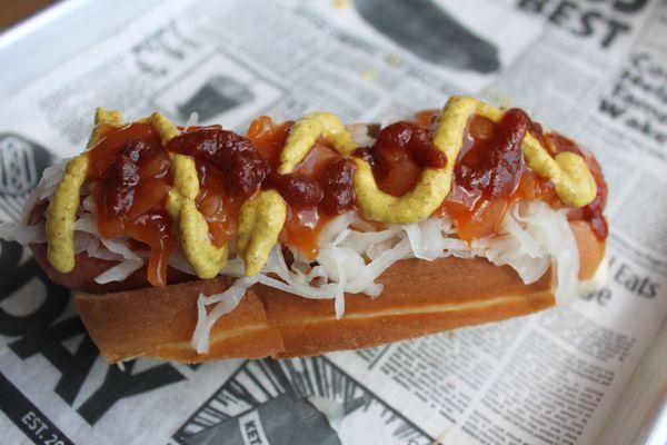 Sauerkraut, Dijon Mustard, Organic Ketchup