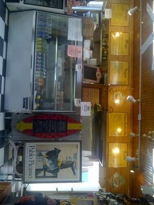 The inside of Sean's Cafe