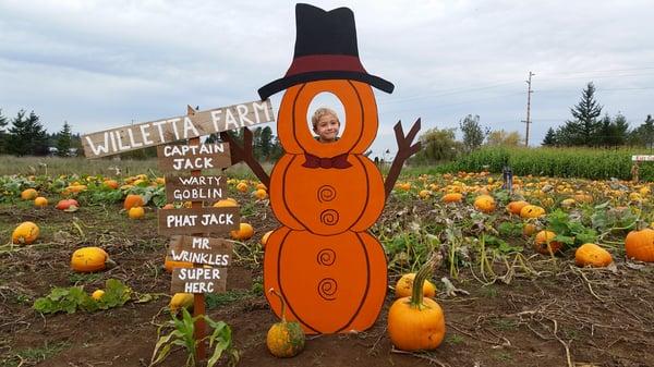 Pumpkin Patch open Saturdays, & Sundays in October!