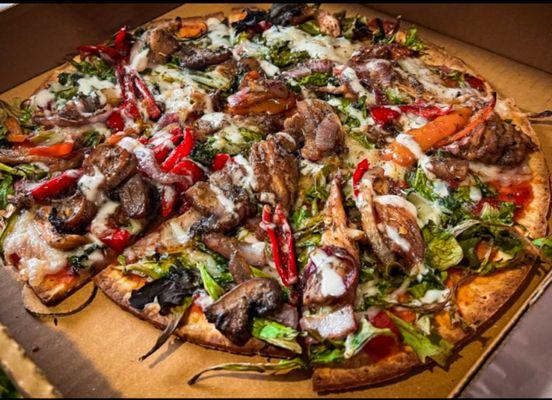 #veganfoodfortladerdale #veganpizza