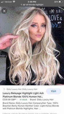 Color I wanted and paid for.