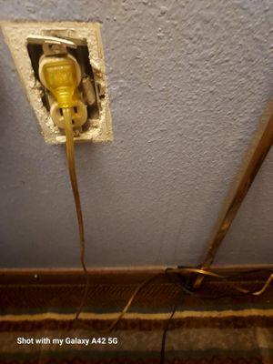 More fire hazzards.......do these places ever get inspected?????