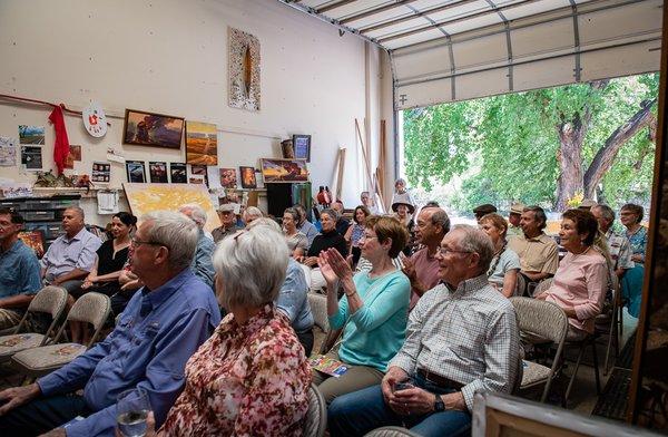 Members only salon with BC Nowlin