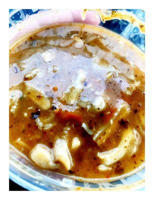 Very Good & Fresh Polish "Flaczki" Tripe Soup Perfect! E&J Deli .Great Polish Deli & European Goods.Burbank . IL . Burbank IL .