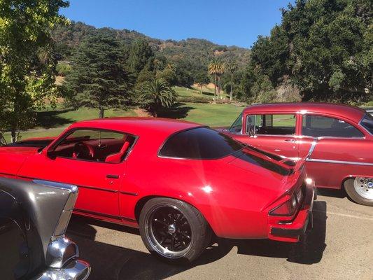 Poker run, First stop golf club