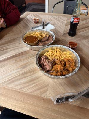 Ribeye Bowl, Brisket Bowl