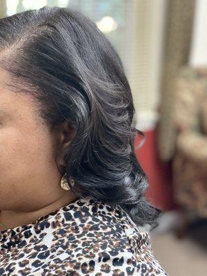 Silk Press: Soft Natural Styling