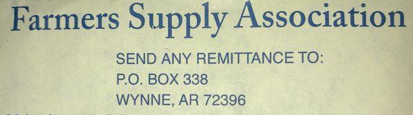mailing address