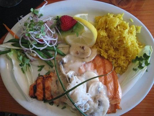 Salmon and Dungeness Crab